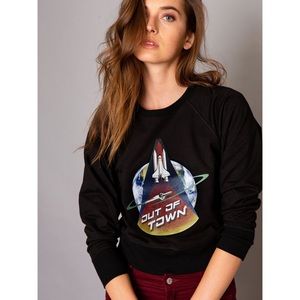 Jordache Vintage Olivia Graphic Logo Sweatshirt